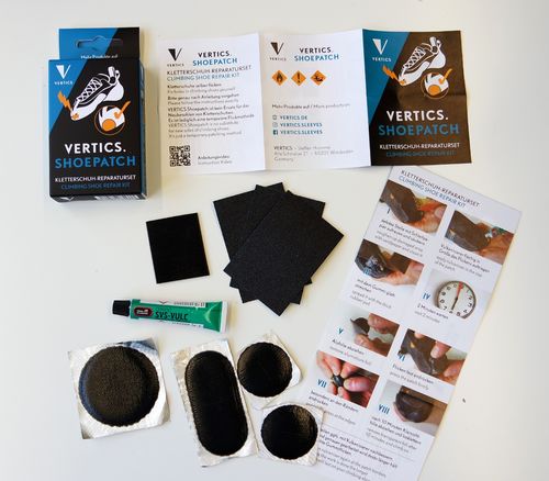 VERTICS.Shoepatch - repair kit for holes in climbing shoes